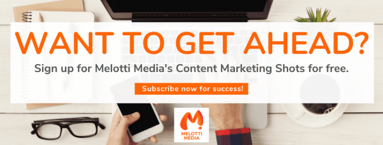 Content Marketing Shots sign up