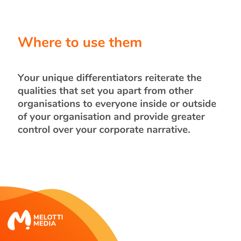Corporate Differentiators 3