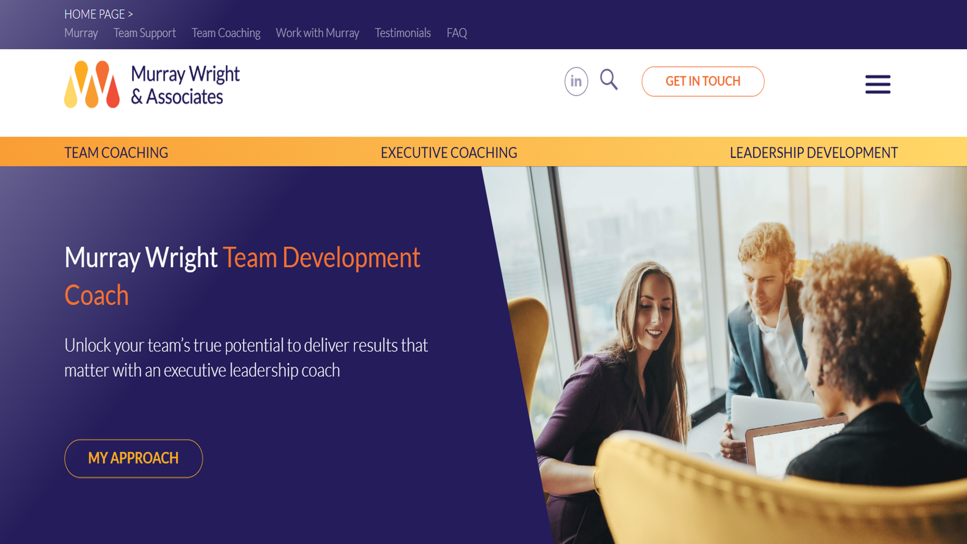 Murray Wright's New Homepage